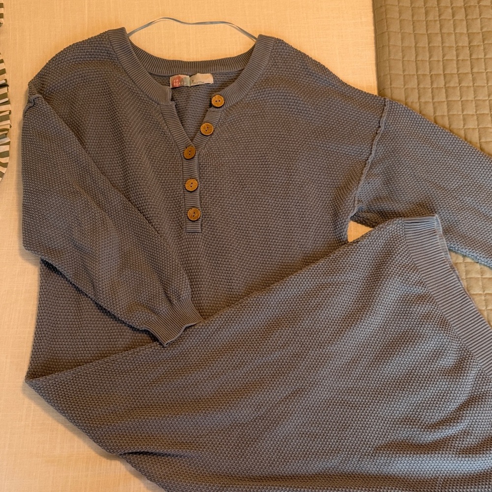 Free People Hailee Sweater Midi Dress